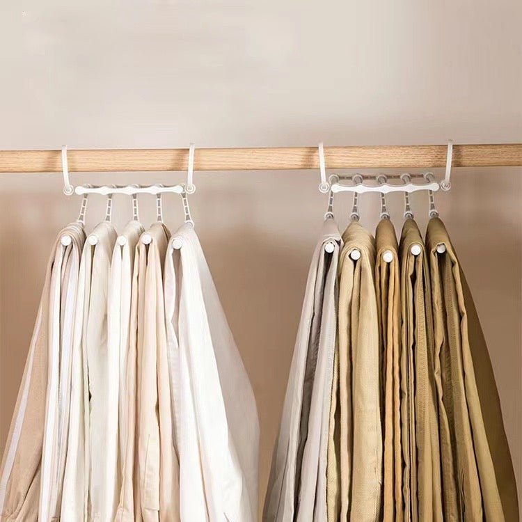 Skanto | RackHanger - 5 i 1 - Multifunksjonell - Plassbesparende - Praktisk - Stilig design
