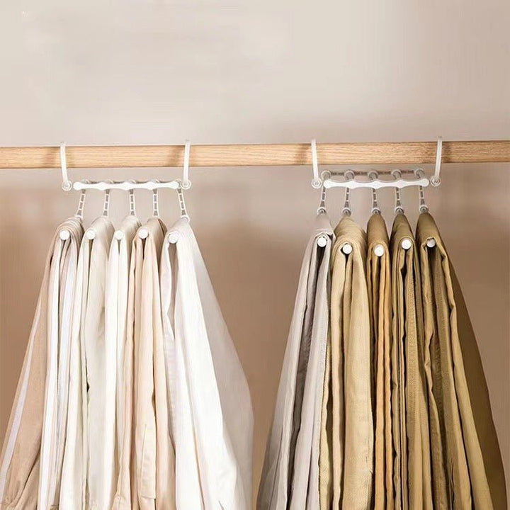 Skanto | RackHanger - 5 i 1 - Multifunksjonell - Plassbesparende - Praktisk - Stilig design