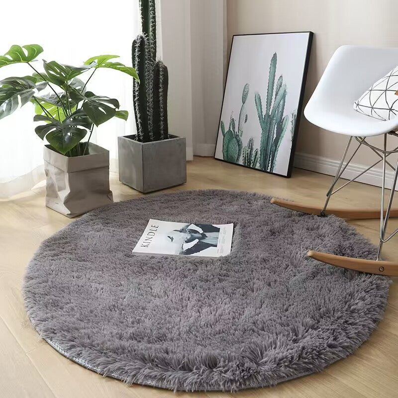 Skanto | Koselig myk rund teppe