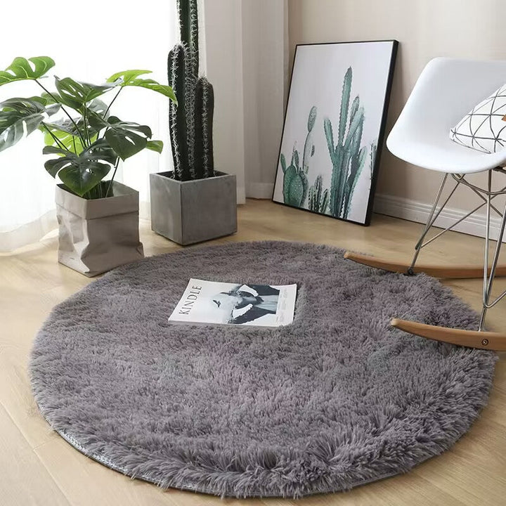 Skanto | Koselig myk rund teppe