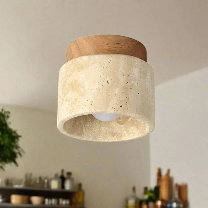 Skanto | Japansk Krem Stil LED Taklampe