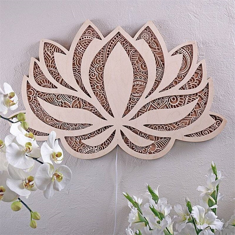 Skanto | Spirituell Lotus Vegglampe