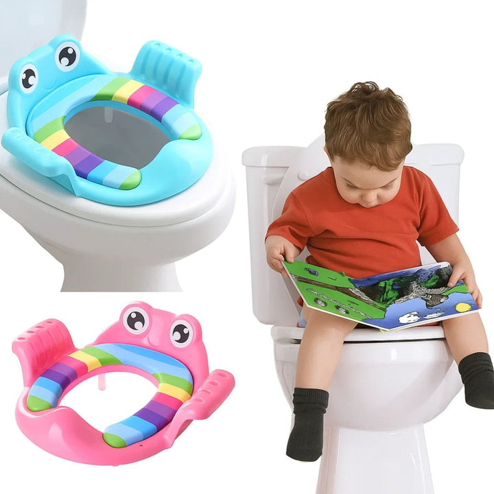 TrainEase | Bærbar Potty Sete – Sikker Skli‑Fri Design – Enkel Rengjøring Plastikk – Kompakt Reise Løsning for Potty Trening Småbarn Skanto