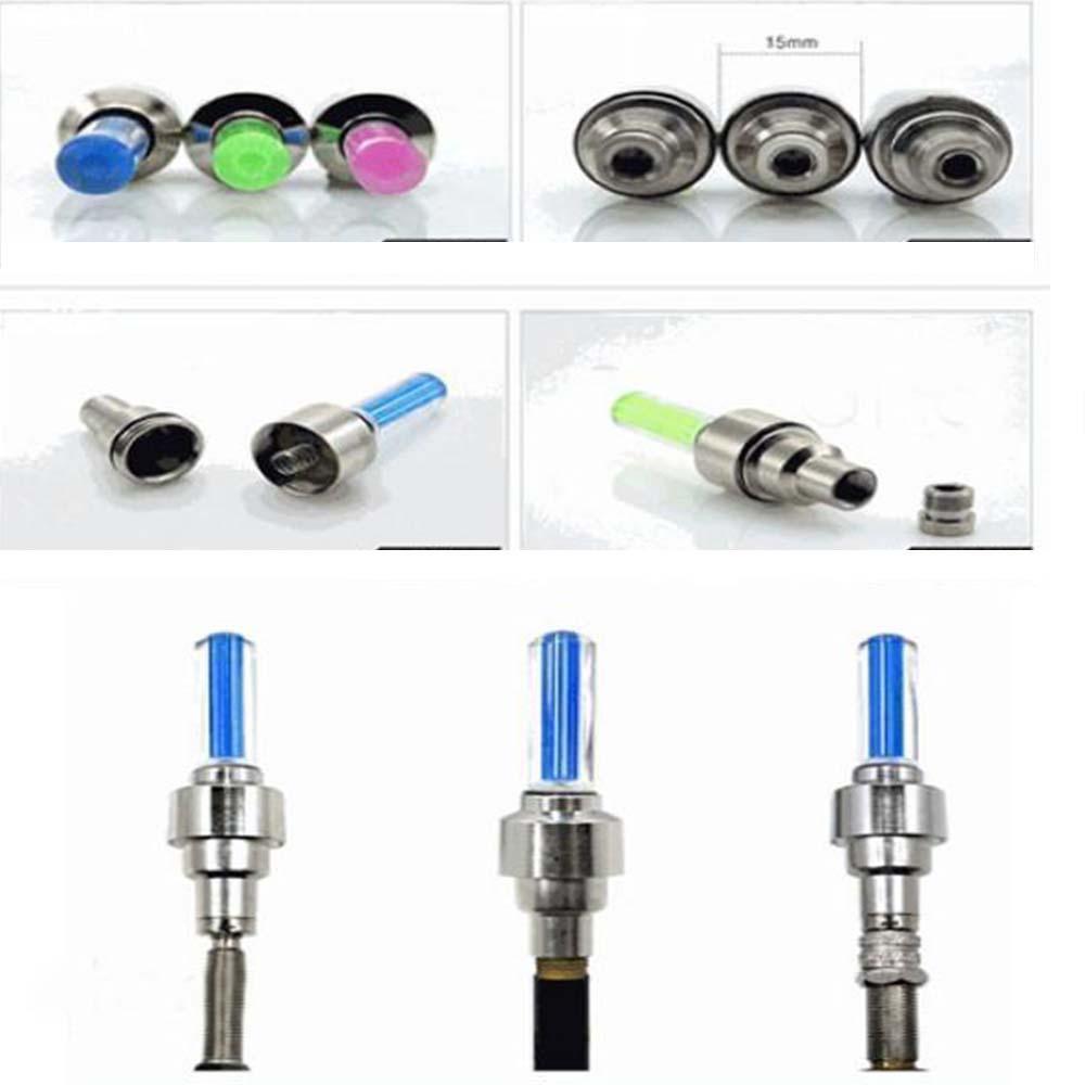 Premium LED ventilkapsler for hjul (2 stk) | Skanto