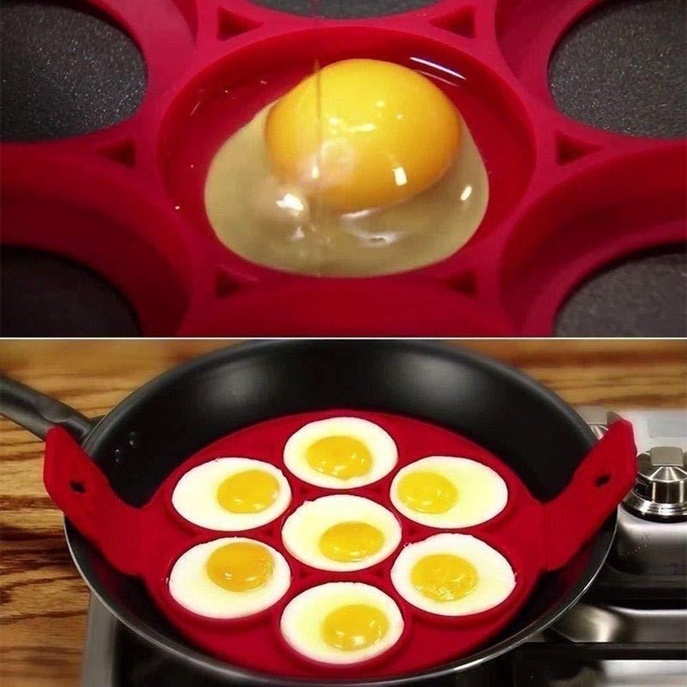 Non-stick Silikon Pannekake Form Ring | Skanto