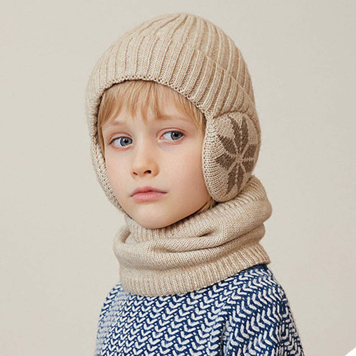 Skanto | Vinter Beanie Hue Skjerf Sett Varm Strikket Hue