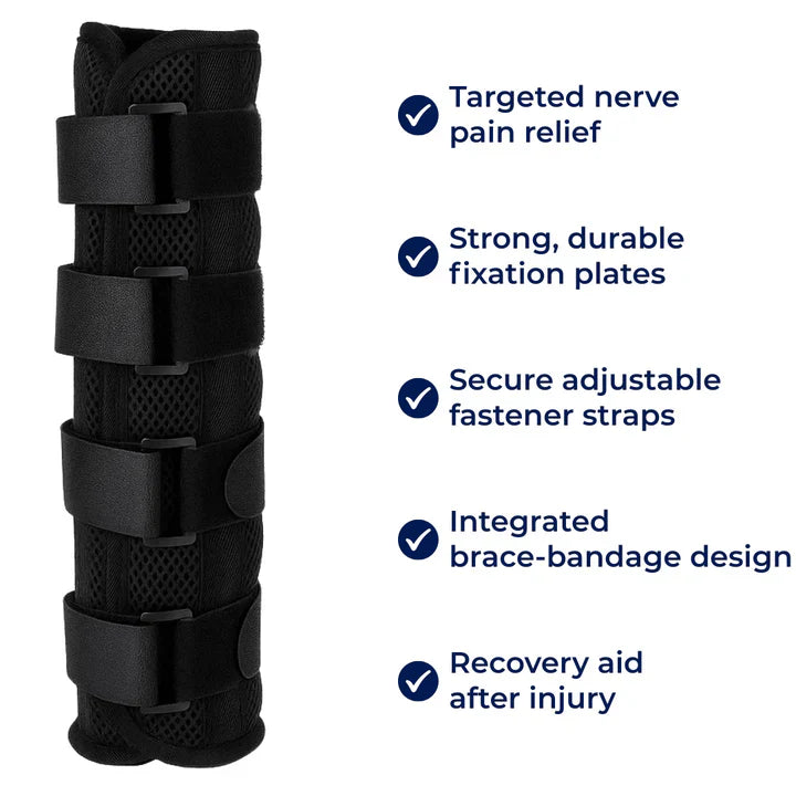 Forebygger ulnar nerve smerte – Pustende myk immobiliser – Søvnkomfort – Raskere gjenopprettingsstøtte Skanto