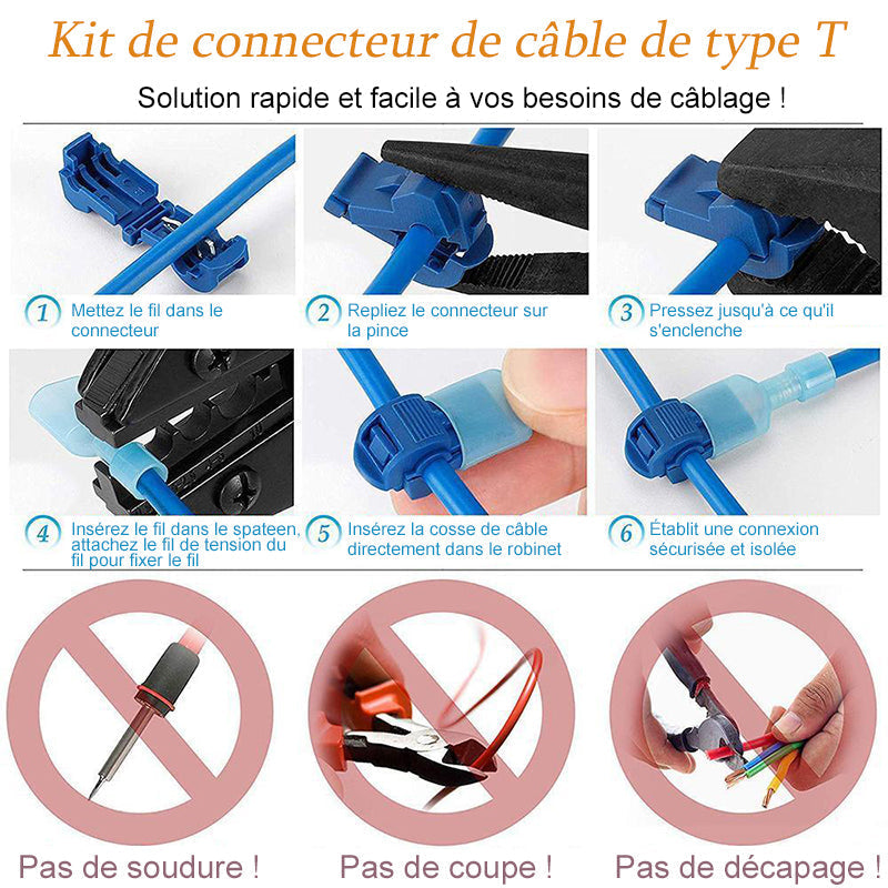 Wire Connector Kit Type T | Skanto
