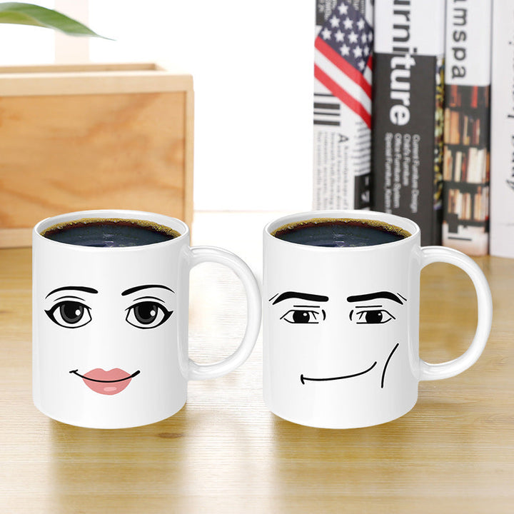 Emoji Printet Keramisk Krus | Skanto