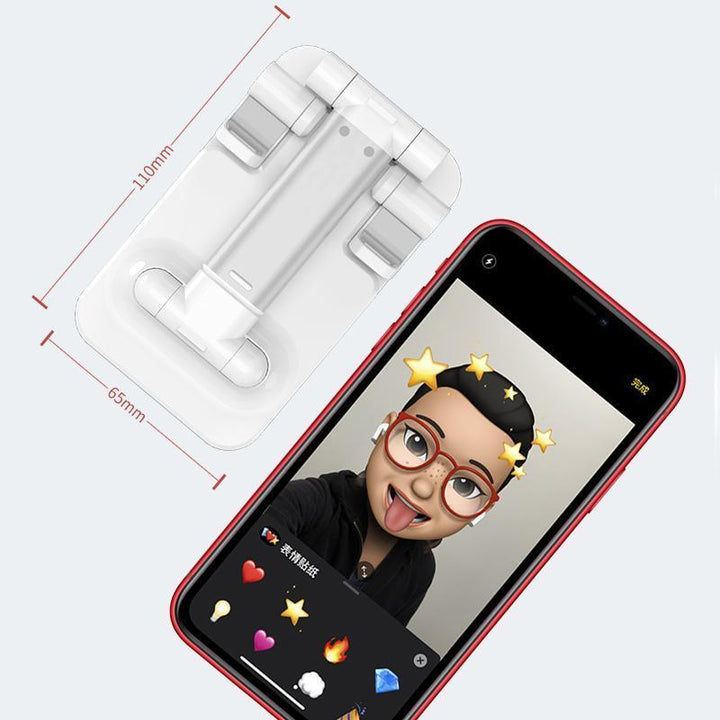 Skanto | Justerbar Ergonomisk Sammenleggbar Tablet/Telefon Stativ