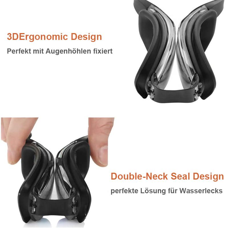 Norvo | Ingen lekkasje anti-dugg UV beskyttelse triatlon svømmebriller