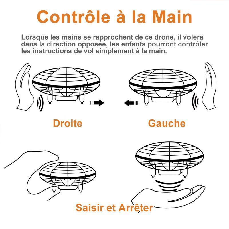 Ufo Mini Flygende Biler Droner med Induksjon | Skanto