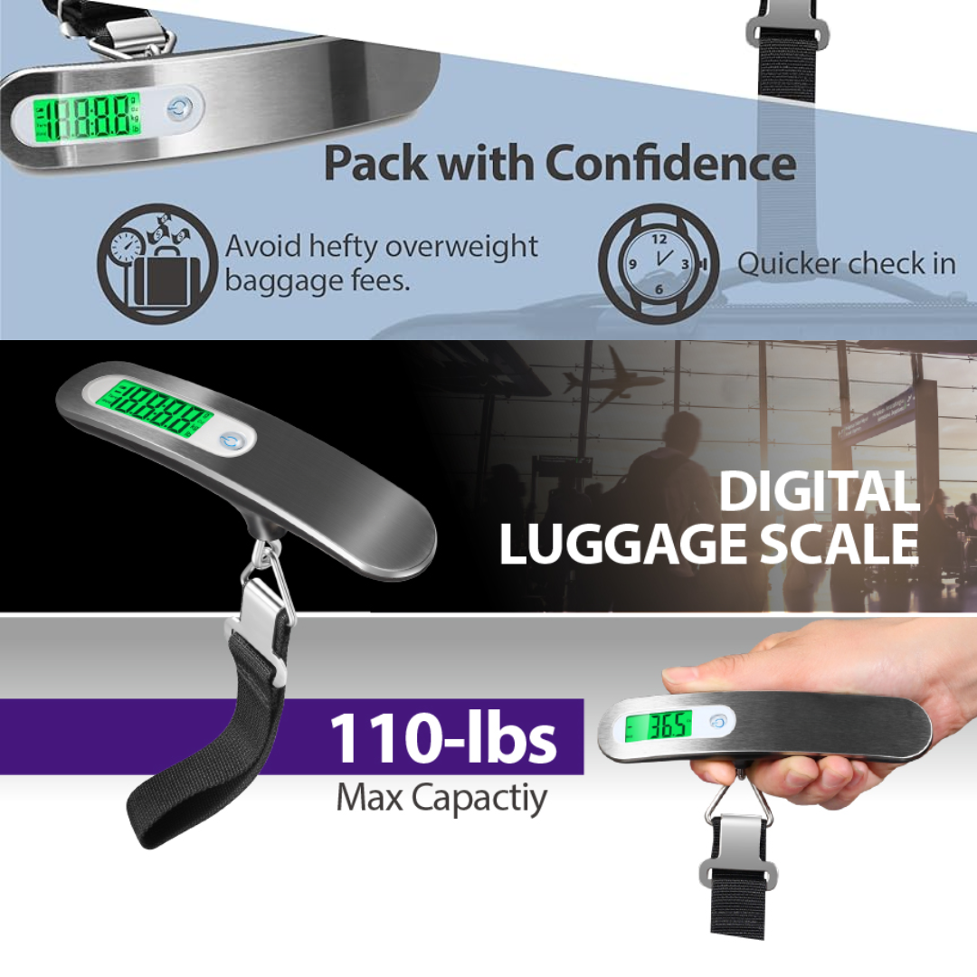Digital Bagasjevekt - Unngå uventede bagasjegebyrer enkelt Skanto