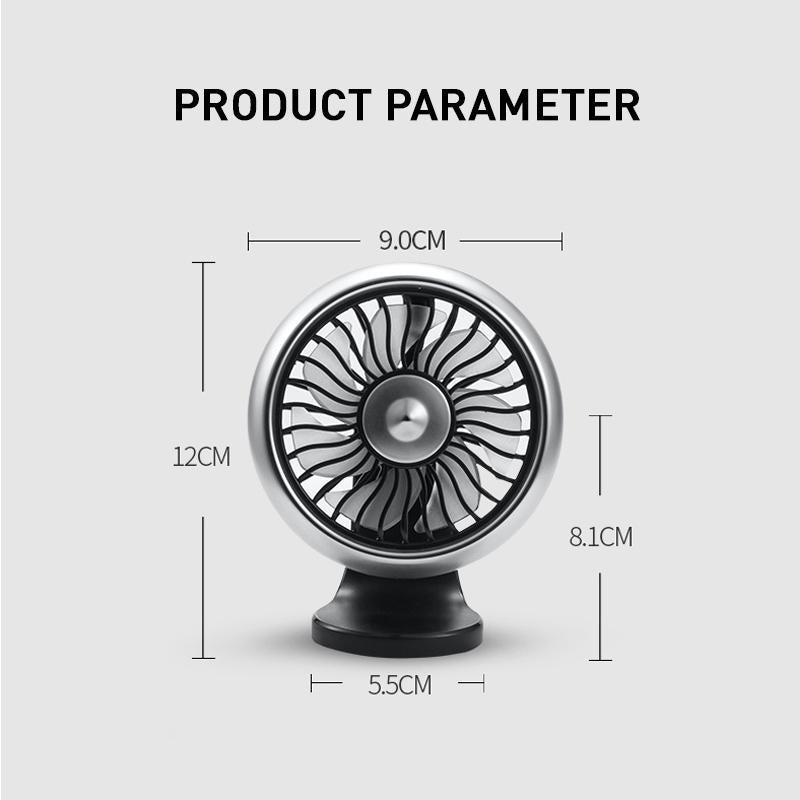 Bil Air Vent USB Vifte | Skanto