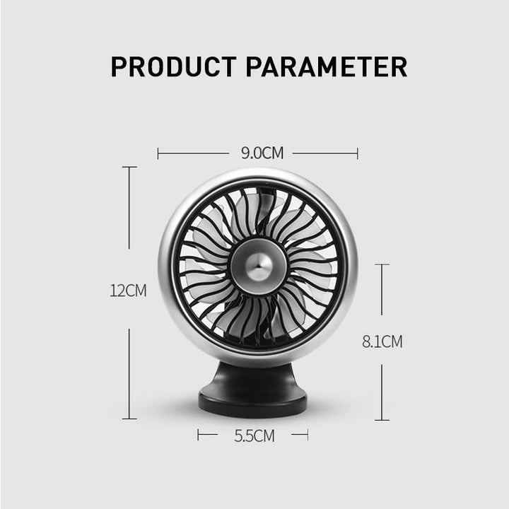 Bil Air Vent USB Vifte | Skanto