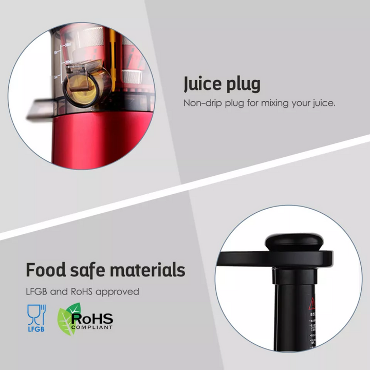 Skanto | Kaldpresset Slow Juicer – Nyt glatt, fiberfri fersk juice