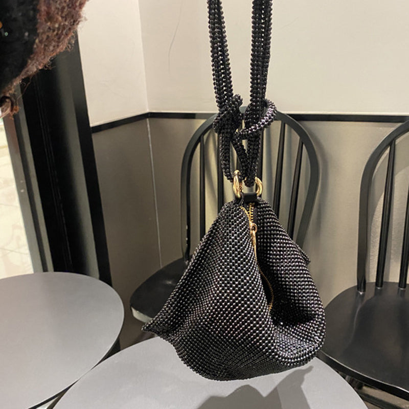 Skanto | Luksusdesign Skinnende Rhinestones Håndveske