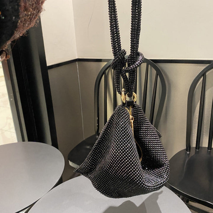 Skanto | Luksusdesign Skinnende Rhinestones Håndveske