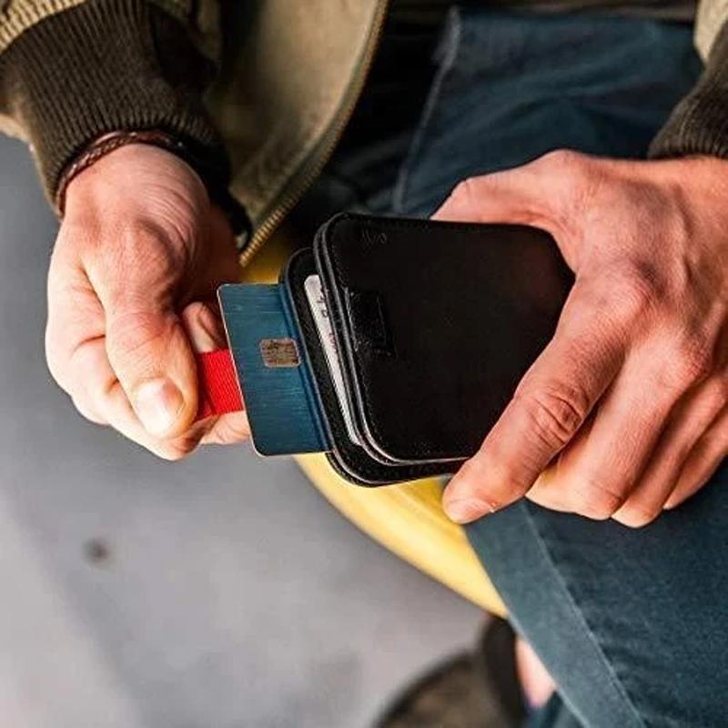 Men's Extra Thin Leather Wallet | Skanto