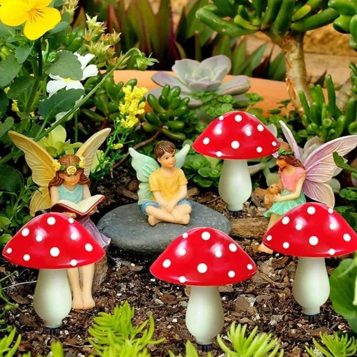 Skanto | MoonlitMushrooms Solcellehage lys