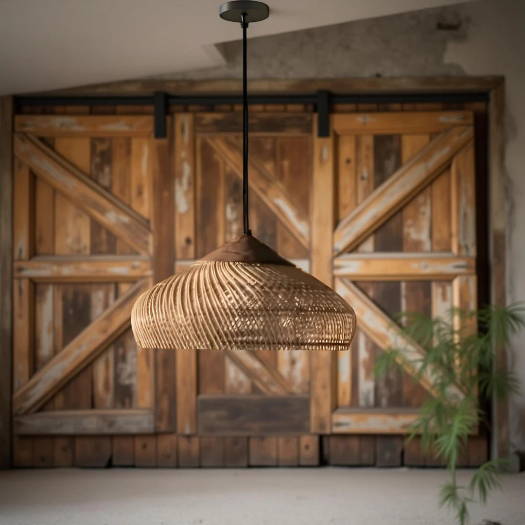 Skanto | Rattan Boho Pendellampe