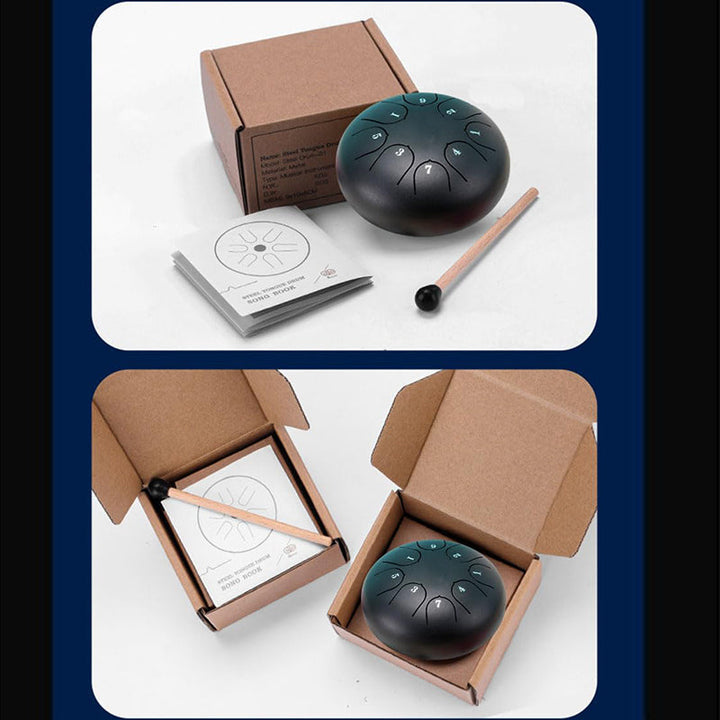 Regn tromme som hageinstrument