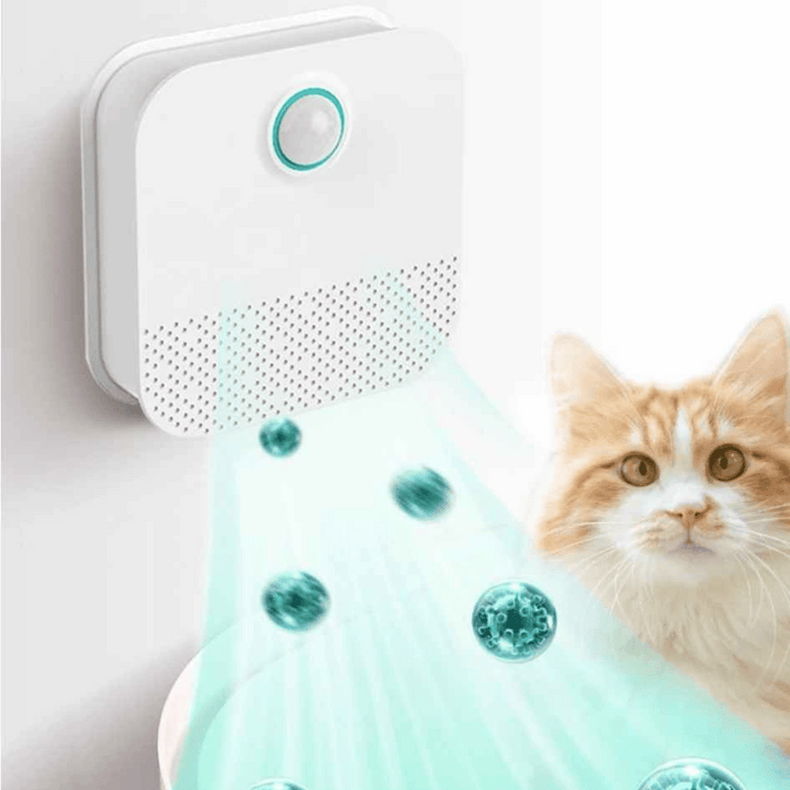 Skanto | Smart Litter Luftrenser – USB-oppladbar & Stille
