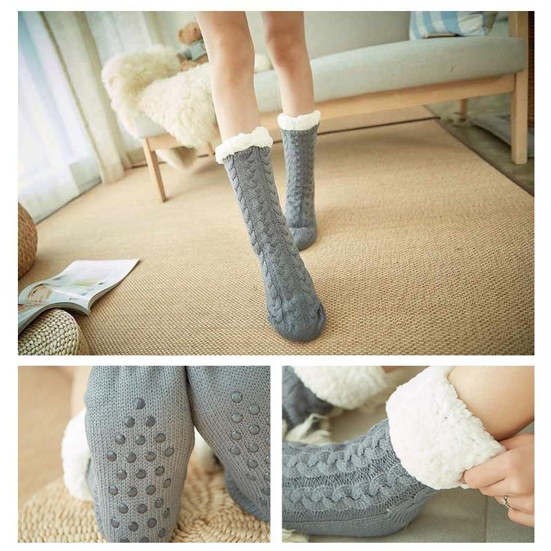 Sokker Vinter Varme Anti-Slip Tykk | Skanto