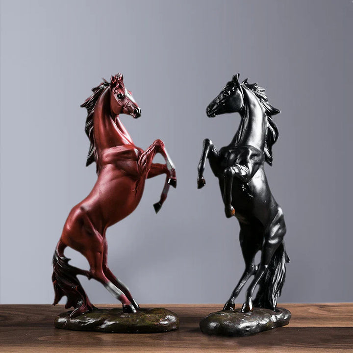 Stående Hest Ornament Skanto