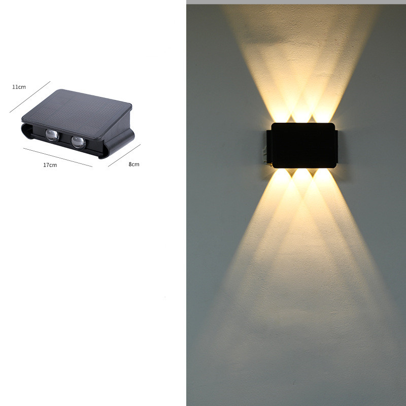 Skanto | Moderne LED utendørs vegglampe med opp- og nedlys – Vanntett vegglampe for husfasade og inngangsparti