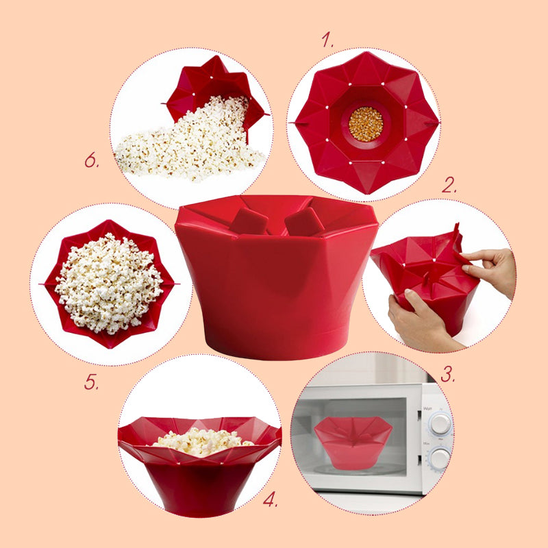 Skanto | Silikon Popcorn Popper