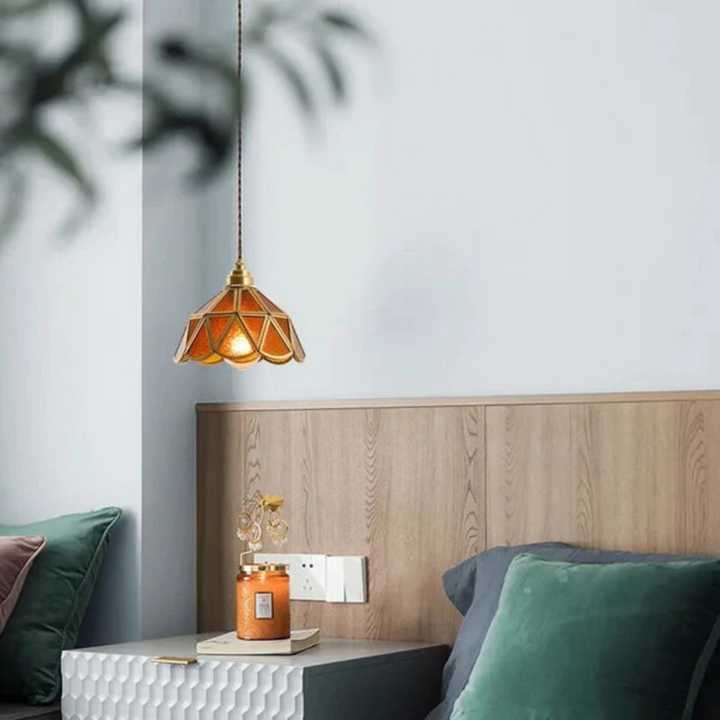 Skanto | Design Pendellampe Farget Glass