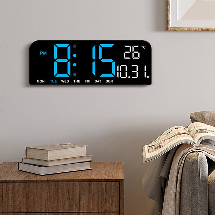 LED Digital Vekkerklokke | Skanto
