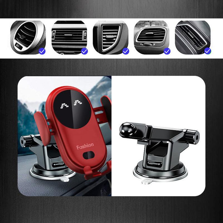 Smart Wireless Auto-Sensing Auto Håndholdt Holders Lader | Skanto