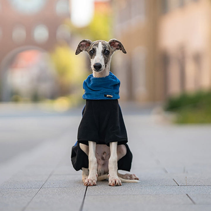 Skanto | Full Protection Polar Fleece Hundedress med Avtagbar Krage