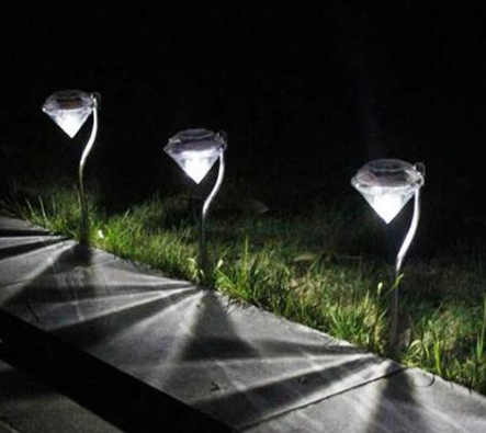 Skanto | Solhage Lys i Diamantform – LED-lamper for Ute-dekorasjon og Belysning