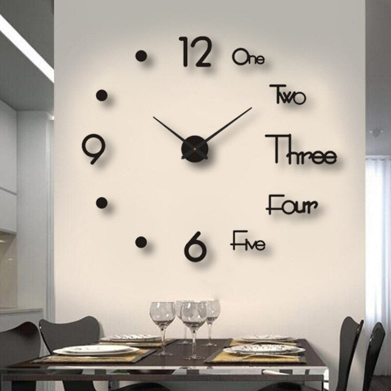 Norvo | Oversized modern wall clock