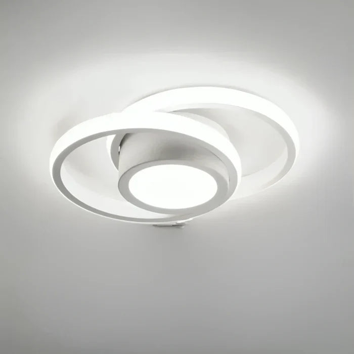Skanto | Moderne LED Taklampe med Dobbel Ringdesign - Twilight Ringer