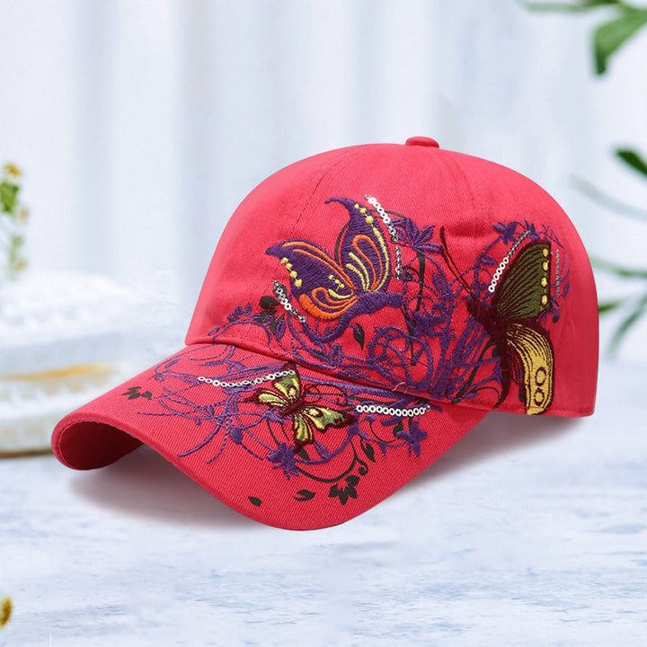 Skanto | Justerbar Pustende Brodert Solhatt