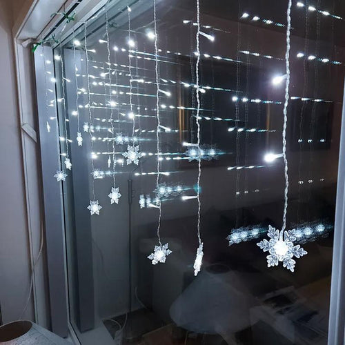 Dekorative LED Snøfnugg Lys | Skanto