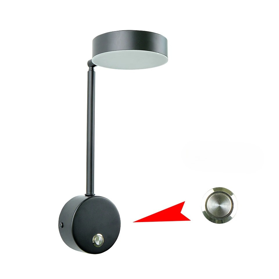 NordicGlow - Justerbar LED Vegglampe for Moderne Interiør Skanto