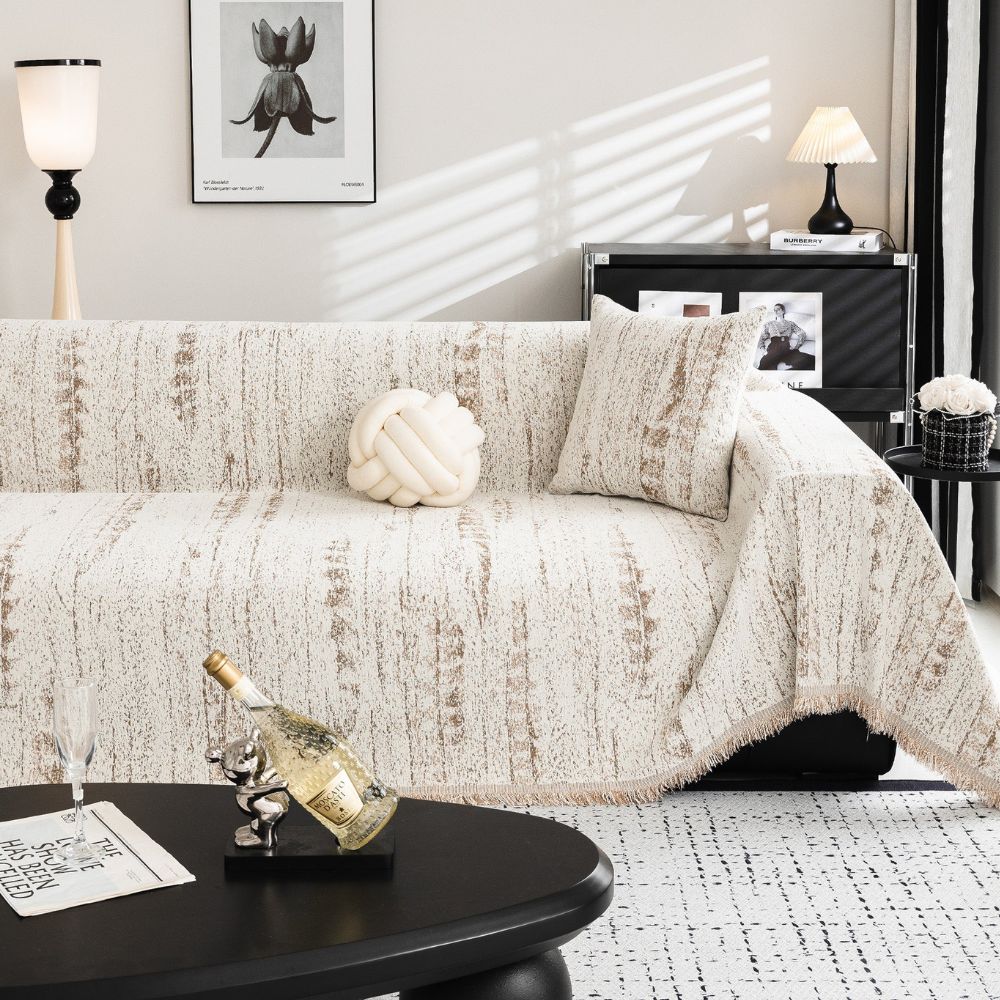Skanto | Almond Crest Sofa Cover