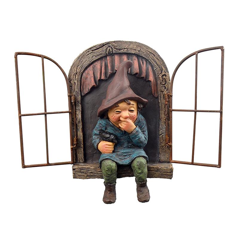 Hage dekor nisse figur | Skanto