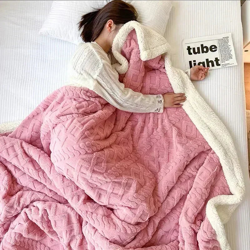 Skanto | WarmWool Tykk Lammeullteppe Vinterkomfort og Varme