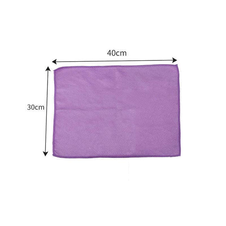 Fiskeskjell Mikrofiber Poleringsrengjøringsklutsett 5 Pcs | Skanto