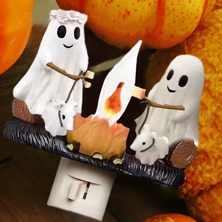 Skanto | 👻 Spøkelseshbål med flakkende nattlys 🎃 ❤️‍🔥