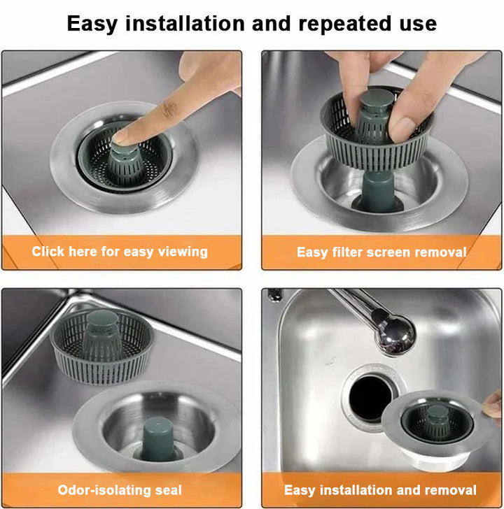 Skanto | Oppgradert Sink Bounce Core Dreneringsfilter