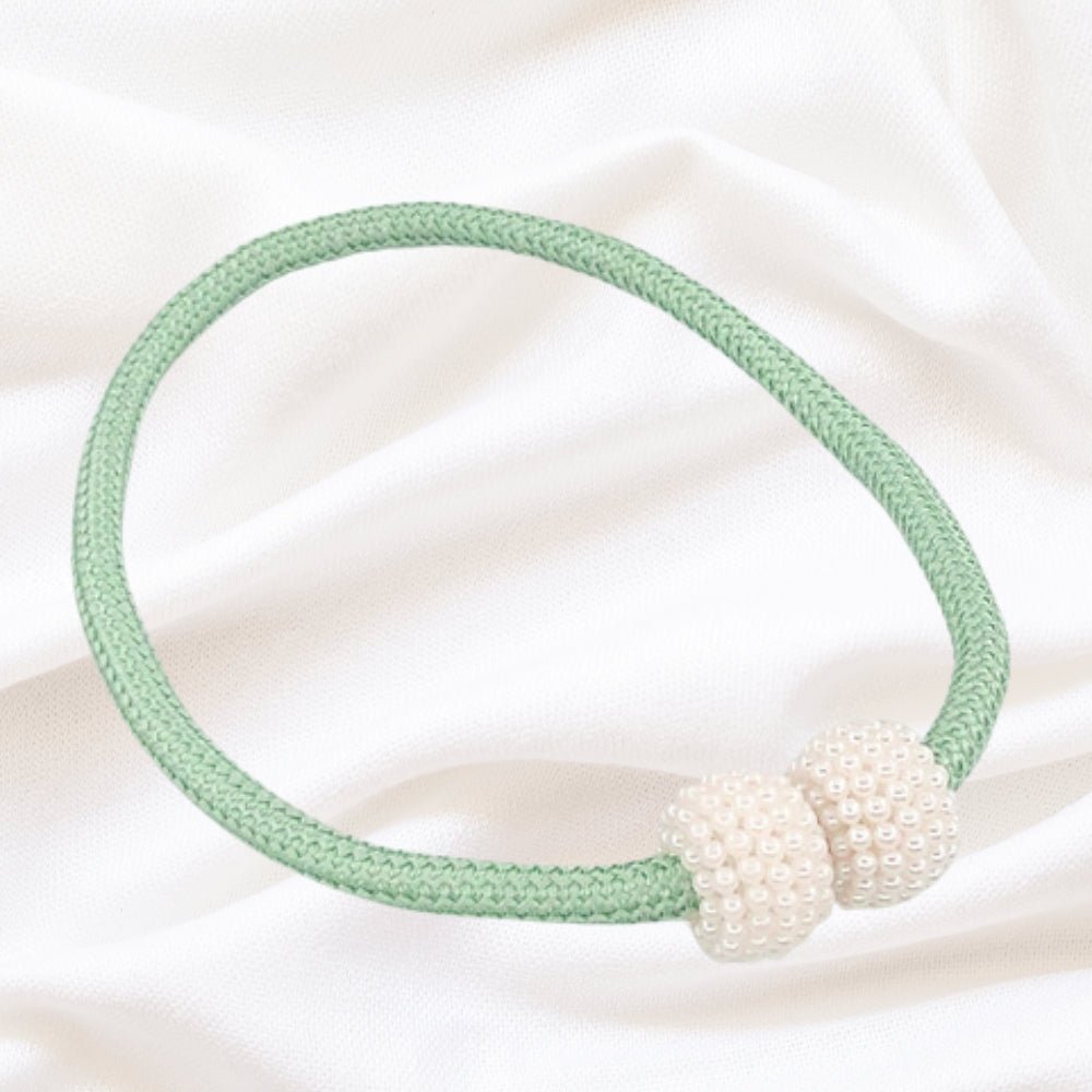 Skanto | Magnetisk Perle Gardin Tie Back | 2pk Sett