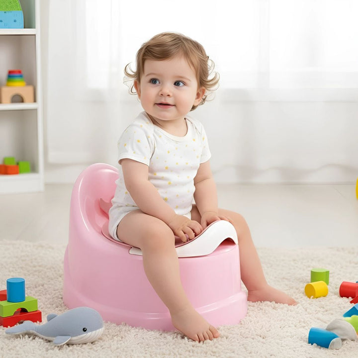 Slip Potty Stol – Barnesikkerhet – Avtagbar Enkel Rengjøring Skål – Ergonomisk Komfort – Stressfri Småbarn Toalettrening Hjelp Skanto