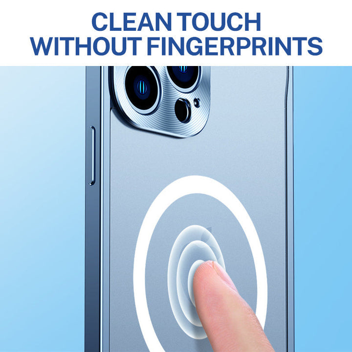 Skanto | Metallramme Magnetisk Ladetui For iPhone